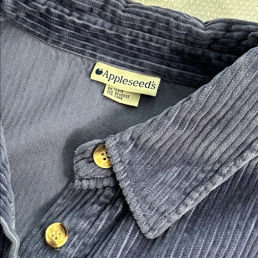 Appleseeds corduroy shirt dress - Picture 2 of 6